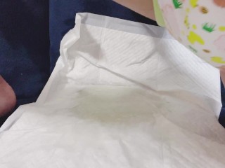 【abdl】トレーニングパンツにおもらし